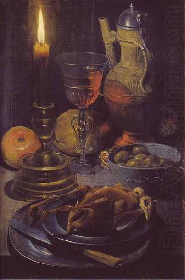 Abendmahlzeit bei Kerzenschein, Georg Flegel